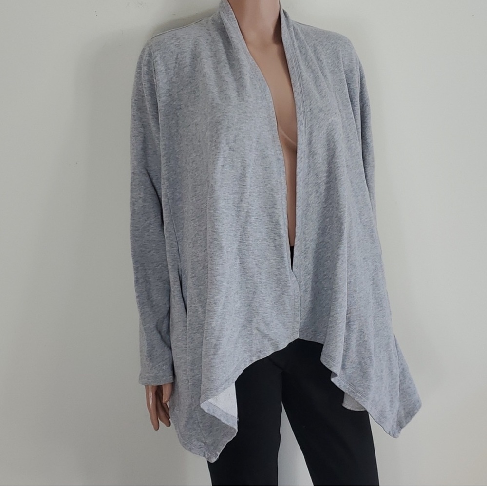 Eileen Fisher Organic Cotton Waterfall Cardigan